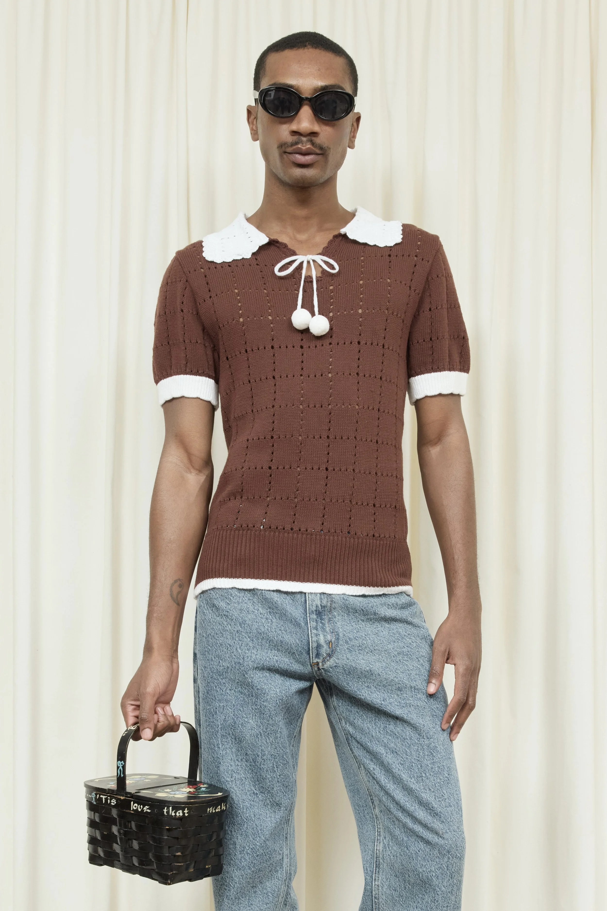 Simone Sheer Organza Pussybow Blouse — Tanner Fletcher
